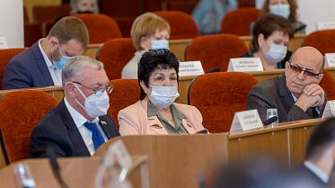 Заседание Законодательного Собрания Оренбургской области